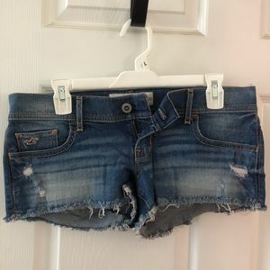 Hollister low rise shorts